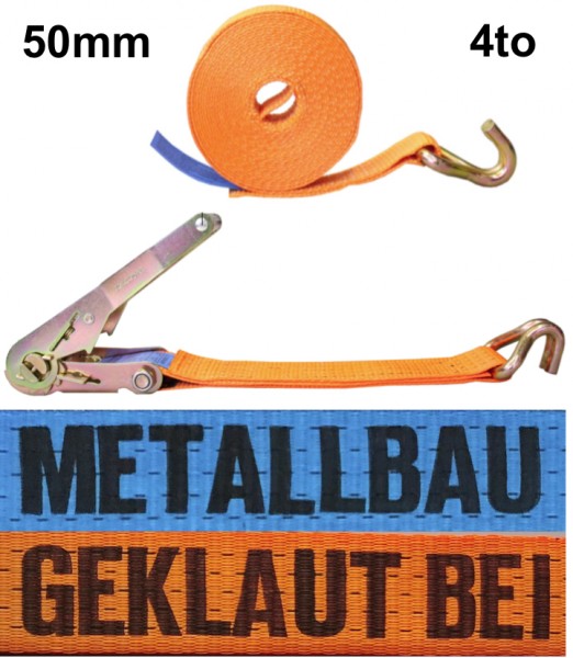 50mm Spanngurt mit Druck 4to