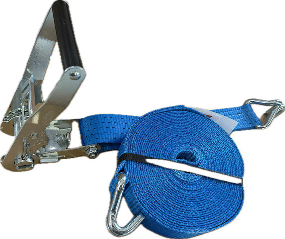 5to Spanngurt Spitzhaken 10m Blau - ANGEBOT