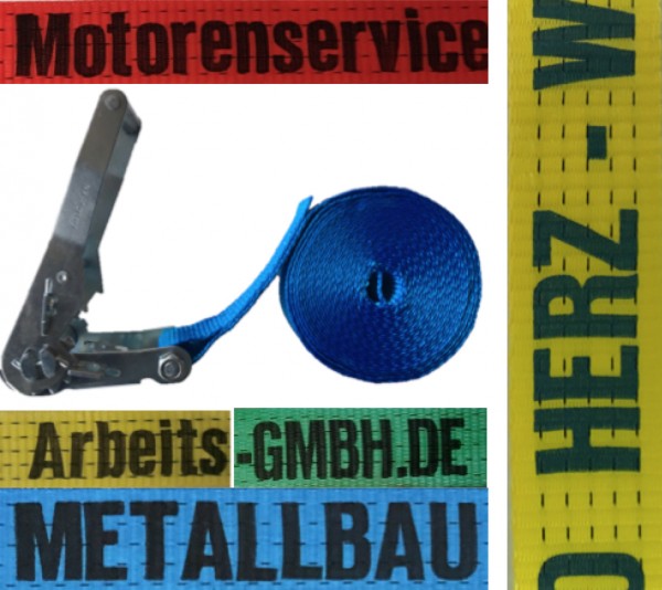 Umreifungsgurt 50mm mit Druck