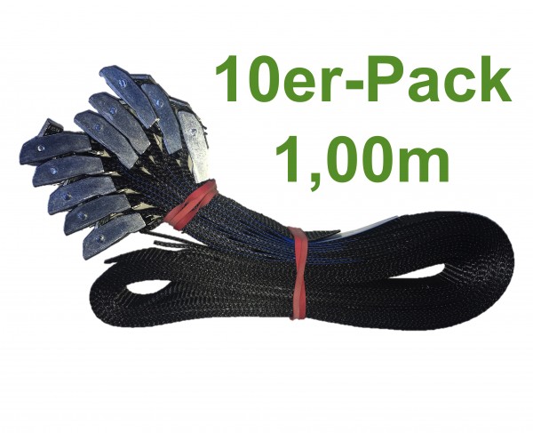 10er Pack Klemmschlossgurt 100cm