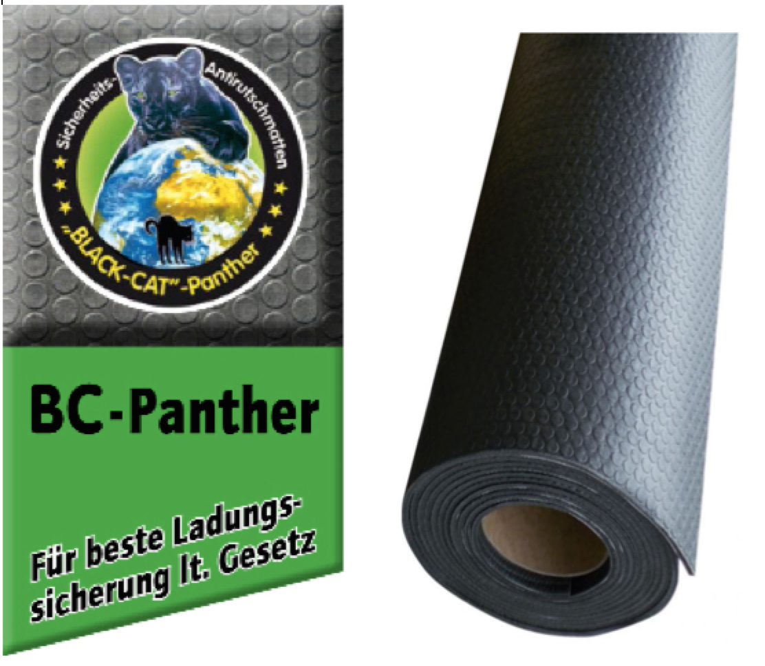 Blackcat-Panther Antirutschmatte 1,60m x 4,00m
