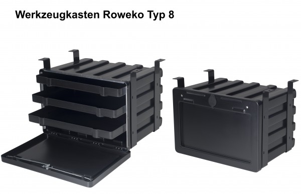 Lkw-Werkzeugkasten Staubox Roweko Typ 8