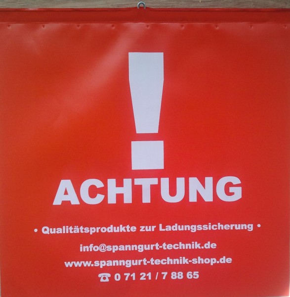 Rote Fahne / Warn Flagge