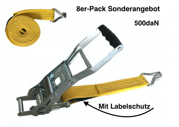 8er Sparpack 5to 8m Langhebelzugratsche